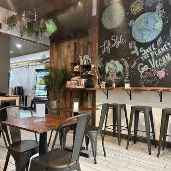 Next Stop Vegan - Restaurant area - Vegan Near Me - Brooklyn, New York