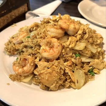 Rose Apple - Pineapple Curry fried rice. - Thai Near Me - San Bernardino, California Rose Apple - Pineapple Curry fried rice. - Thai Near Me - San Bernardino, California