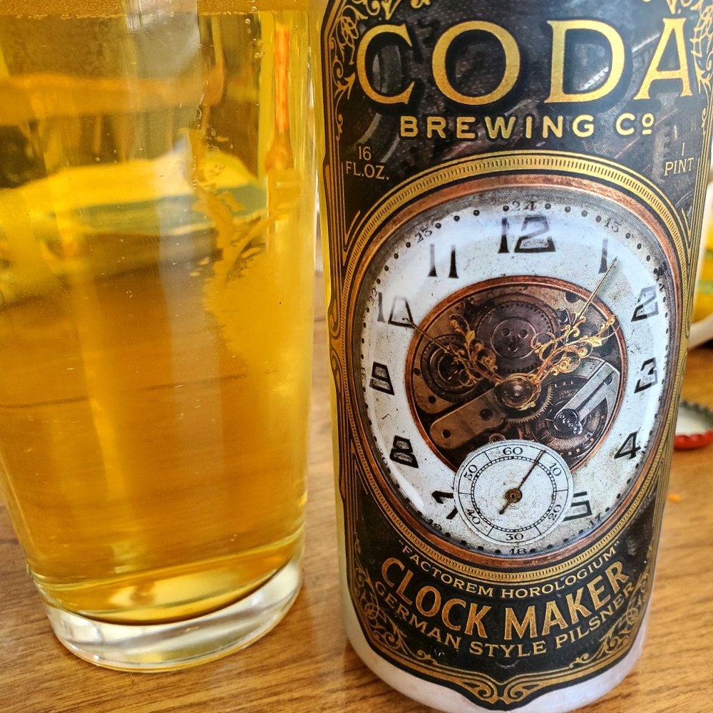 Clock Maker, a wonderful German style pilsner!