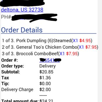 China Taste - No phone miscommunication - written in plain text. Still wrong phone number and address. - Chinese Near Me - Deltona, Florida China Taste - No phone miscommunication - written in plain text. Still wrong phone number and address. - Chinese Near Me - Deltona, Florida