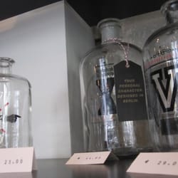 Type Hype - Even glass bottles with your fav letter on it