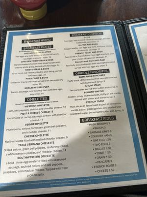 Menu photo 1 Aimee's Bluebird Cafe Cuero, TX