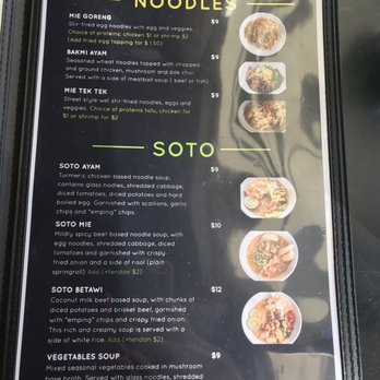 Mr. Sate - menu 2019 pt 4 - Indonesian Near Me - Los Angeles, California