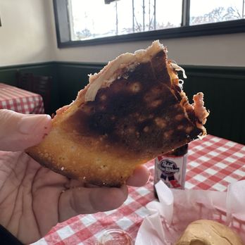 Gatto's Pizza - A bit over charred. - Pizza Near Me - Columbus, Ohio