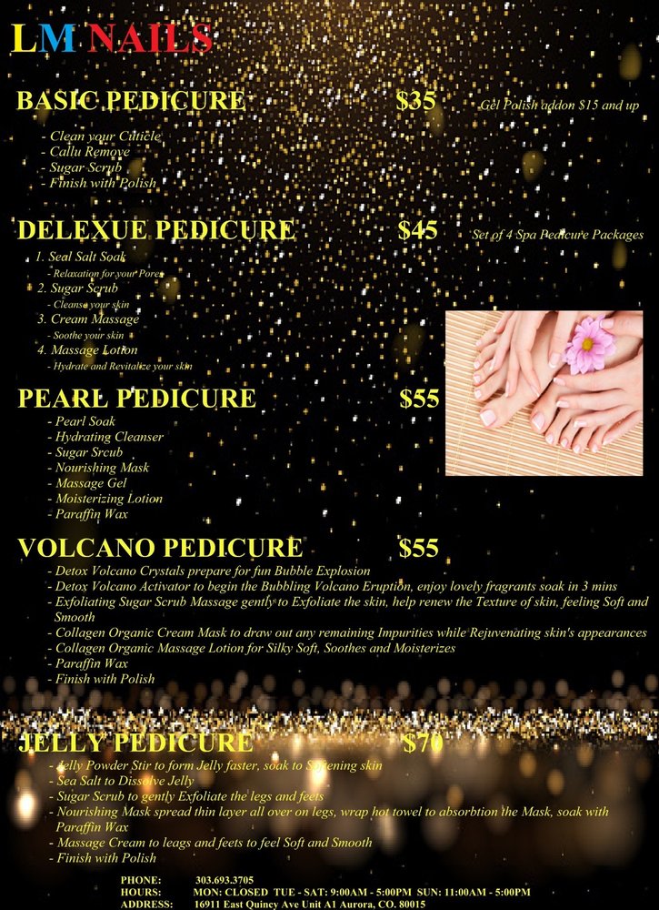 LM NAILS Updated September 2024 131 Photos 16911 E Quincy Ave
