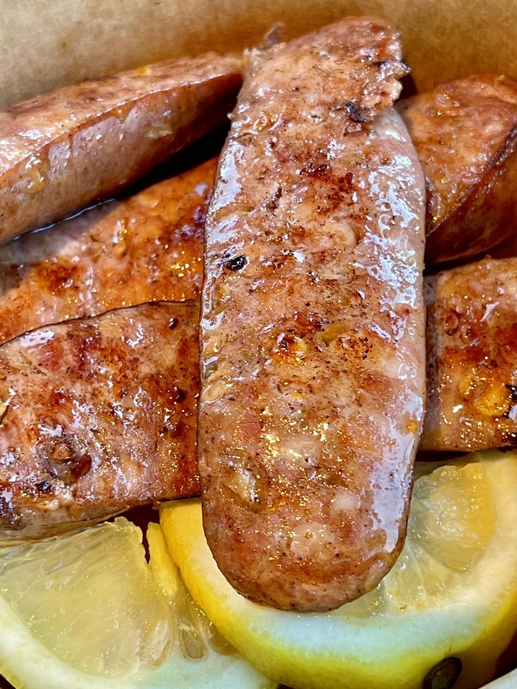 Food from Grilla Greek Kouzina