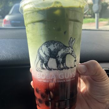 Boba Guys - Strawberry Matcha Latte - Coffee & Tea Near Me - Oakland, California Boba Guys - Strawberry Matcha Latte - Coffee & Tea Near Me - Oakland, California