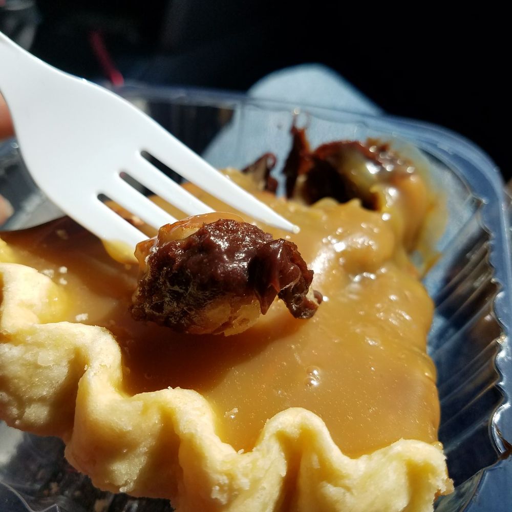 Ballyhoo - Salted caramel chocolate pecan. (Diabeetus) - Coffee & Tea Near Me - Childress, Texas Ballyhoo - Salted caramel chocolate pecan. (Diabeetus) - Coffee & Tea Near Me - Childress, Texas