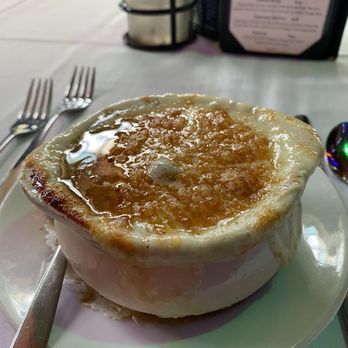Ocean Grill - French Onion Soup (requested without the bread) - Seafood Near Me - Vero Beach, Florida Ocean Grill - French Onion Soup (requested without the bread) - Seafood Near Me - Vero Beach, Florida