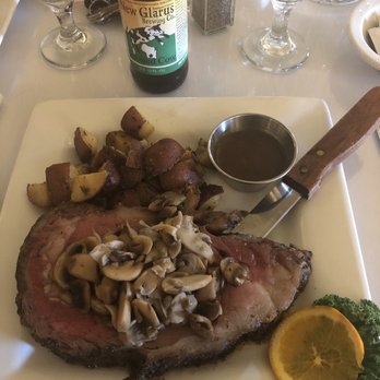 The Steakhouse & Lodge - 20 oz prime with mushrooms and baby reds. - Hotels Near Me - Hayward, Wisconsin The Steakhouse & Lodge - 20 oz prime with mushrooms and baby reds. - Hotels Near Me - Hayward, Wisconsin