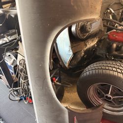 Oostman Fabricating & Welding - 64 gto pass fender. Project is to repair rusted spots trim