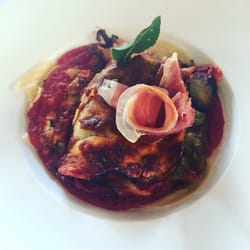 La Villa Borgo - Délicieux millefeuille d'aubergine