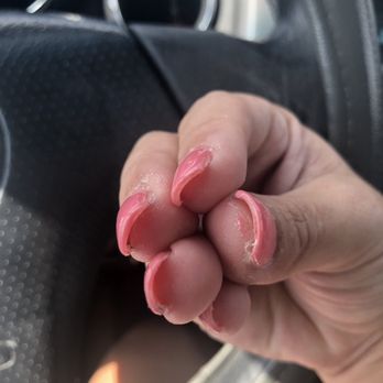 Hollywood Nails & Spa - This looked like this right after I got my nails done. - Nail Salons Near Me - Tucson, Arizona Hollywood Nails & Spa - This looked like this right after I got my nails done. - Nail Salons Near Me - Tucson, Arizona