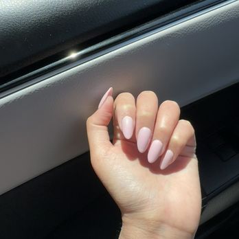 Treat a Salon and Spa - Light pink Gel-X nails done by Vivi - Skin Care Near Me - Irvine, California Treat a Salon and Spa - Light pink Gel-X nails done by Vivi - Skin Care Near Me - Irvine, California