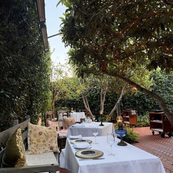 The Stonehouse Restaurant - Outdoor Patio - New American Near Me - Santa Barbara, California