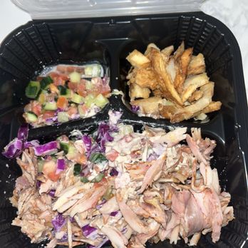 Big Daddy’s Shawarma - Chicken plate - Mediterranean Near Me - Studio City, California