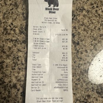 Black Bear Diner Walnut Creek - American Near Me - Walnut Creek, California
