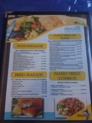 Menu photo 2 Rincon Veracruzano Seafood Port Isabel, TX Menu photo 2 Rincon Veracruzano Seafood Port Isabel, TX