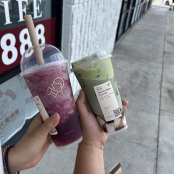 Heytea - Crisp Grape Boom Matcha Bobo Coconut - Bubble Tea Near Me - Irvine, California Heytea - Crisp Grape Boom Matcha Bobo Coconut - Bubble Tea Near Me - Irvine, California