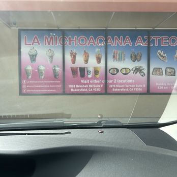 La Michoacana Azteca - Exterior - Juice Bars & Smoothies Near Me - Bakersfield, California La Michoacana Azteca - Exterior - Juice Bars & Smoothies Near Me - Bakersfield, California