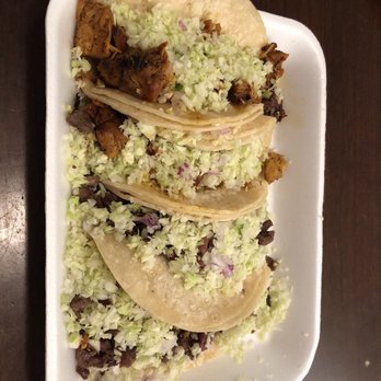 Backyard Taco - 2 chicken and 2 carne asada tacos - Tacos Near Me - Gilbert, Arizona