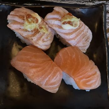 O-Ku - Both are Salmon!!!!  Don't miss this. - Sushi Bars Near Me - Nashville, Tennessee