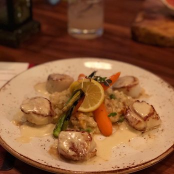 Timber Kitchen & Bar - Scallop Cauliflower Risotto - New American Near Me - Bangor, Maine Timber Kitchen & Bar - Scallop Cauliflower Risotto - New American Near Me - Bangor, Maine