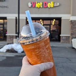 Viet Deli - Blended Thai Tea Boba