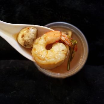 Lotus Thai Cuisine - Tom yum shrimp soup - Thai Near Me - Guttenberg, New Jersey