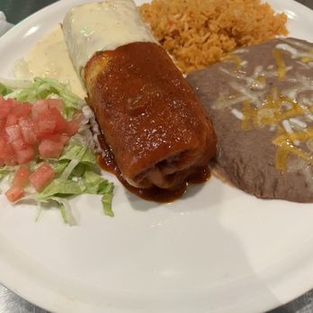 Cantina Del Rio - Chicken fajita chimichanga (no guacamole or sour cream) - Salad Near Me - South Kingstown, Rhode Island