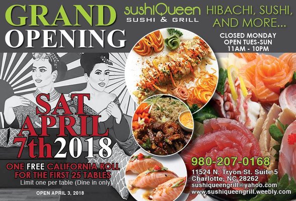 Menu photo 5 Sushi Queen Charlotte, NC Menu photo 5 Sushi Queen Charlotte, NC