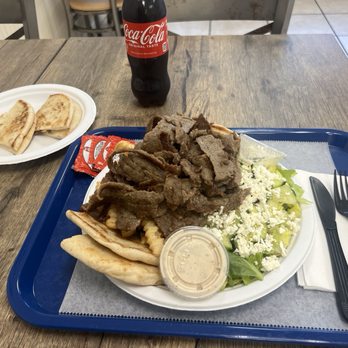 The Gyro Grill - Gyro platter with Greek salad - Greek Near Me - Plantation, Florida The Gyro Grill - Gyro platter with Greek salad - Greek Near Me - Plantation, Florida