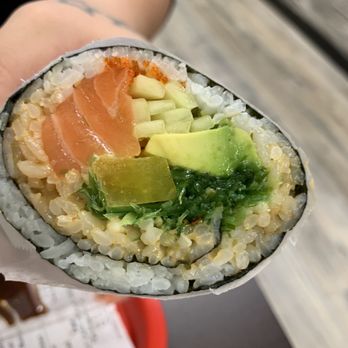 Kisoro - Salmon Sushi Burrito - Sushi Bars Near Me - Worcester, Massachusetts