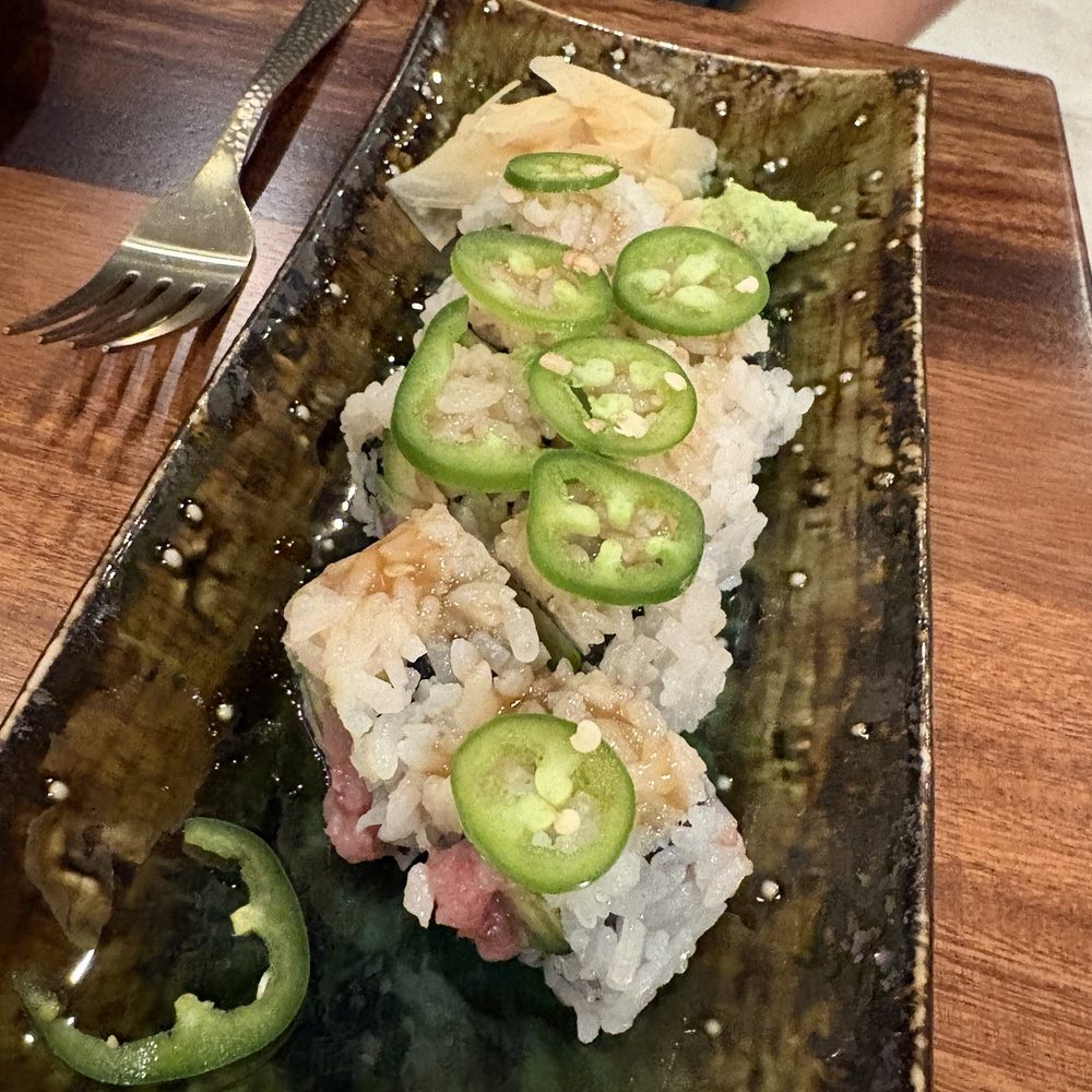Finn and Fire - Hamachi Roll - Sushi Bars Near Me - Alexandria, Virginia