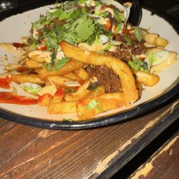 ASIAN STYLE-LOADED FRIES* ASIAN STYLE-LOADED FRIES*