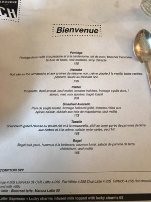 Menu photo 5 Café Melbourne Montreal, QC