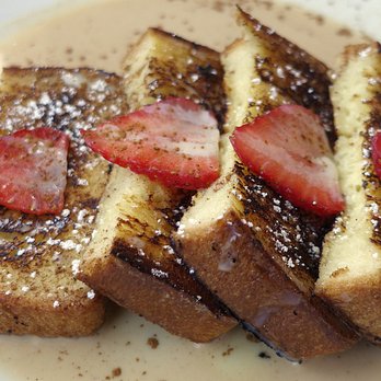 Anepalco - HORCHATA FRENCH TOAST rompope reduction, strawberries, brioche, cinnamon - Mexican Near Me - Orange, California