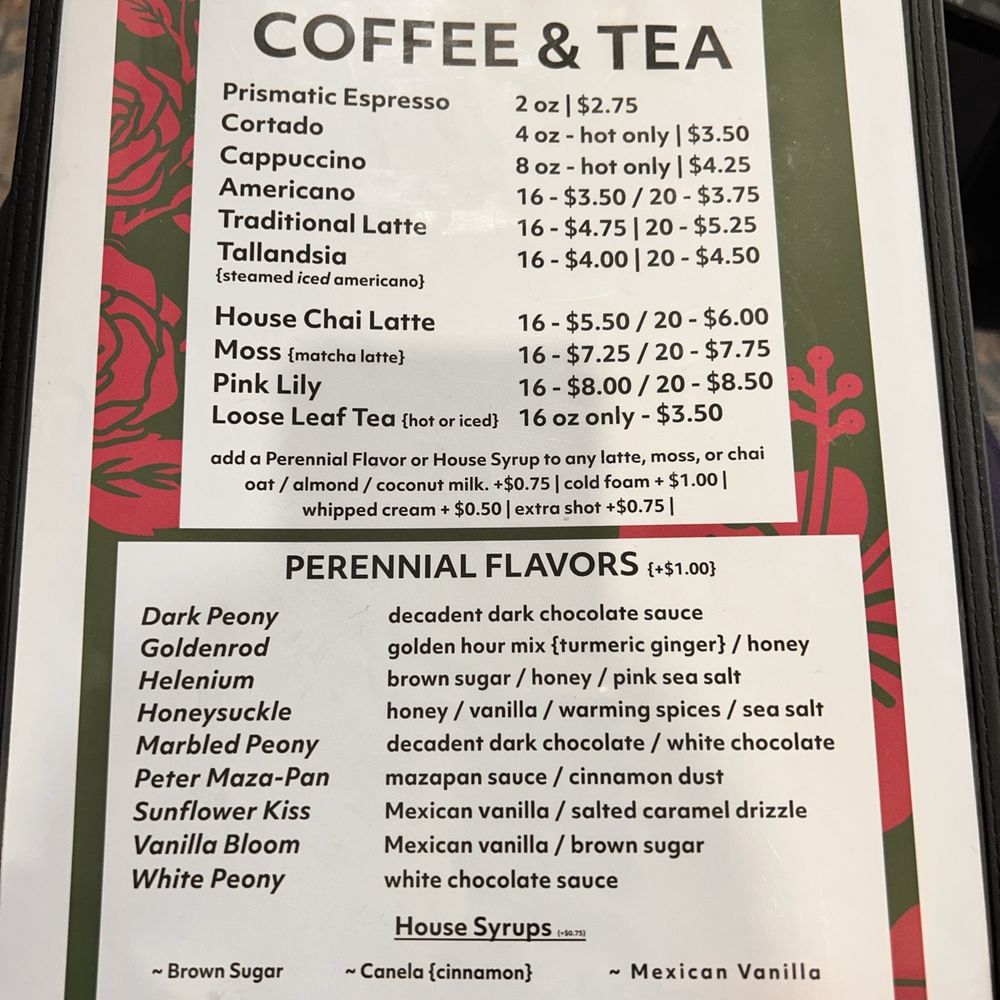 Florfe Cafe - Spring menu - Cafes Near Me - Salem, Oregon