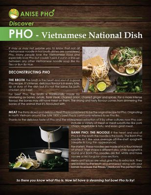 Menu photo 3 Anise Pho Raleigh, NC