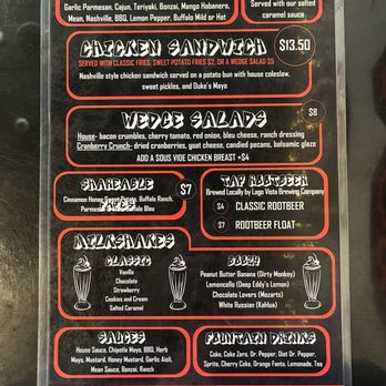 The Burger Bar - Shakes and things - Burgers Near Me - Lago Vista, Texas The Burger Bar - Shakes and things - Burgers Near Me - Lago Vista, Texas