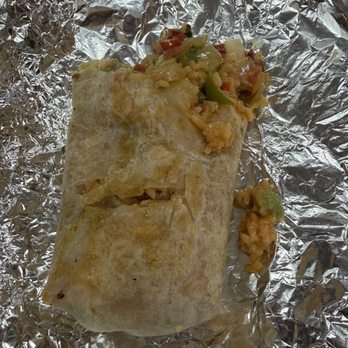Alams Taqueria - Veggie burrito, flimsy tortilla and very moist. - Food Trucks Near Me - Elk Grove , California Alams Taqueria - Veggie burrito, flimsy tortilla and very moist. - Food Trucks Near Me - Elk Grove , California