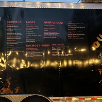 Que Brava Taqueria - Menu. - Mexican Near Me - Orland, California