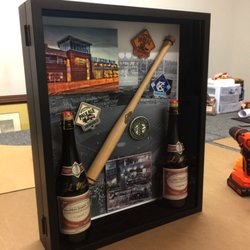 Art & Frame Warehouse - Fun Kansas City shadowbox display case!