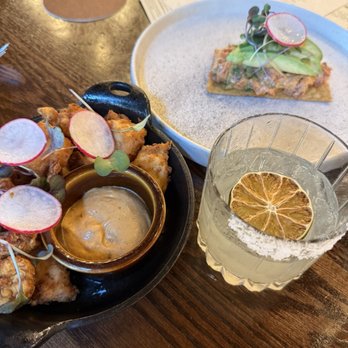 Tzuco - Pulpo and tuna tostada (plus a margarita) - Mexican Near Me - Chicago, Illinois Tzuco - Pulpo and tuna tostada (plus a margarita) - Mexican Near Me - Chicago, Illinois