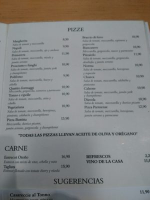 Menu photo 7 Pizzaiolo Madrid, M Menu photo 7 Pizzaiolo Madrid, M