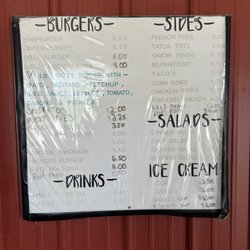Papaws Burgers - Menu