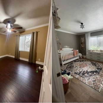 Primos Pro Renovations - Before and after nursery - Painters Near Me Primos Pro Renovations - Before and after nursery - Painters Near Me