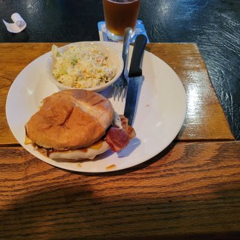 The Copper Still Pub - The Smother Mother Clucker with slaw instead of fries. - New American Near Me - Martinsburg, West Virginia The Copper Still Pub - The Smother Mother Clucker with slaw instead of fries. - New American Near Me - Martinsburg, West Virginia