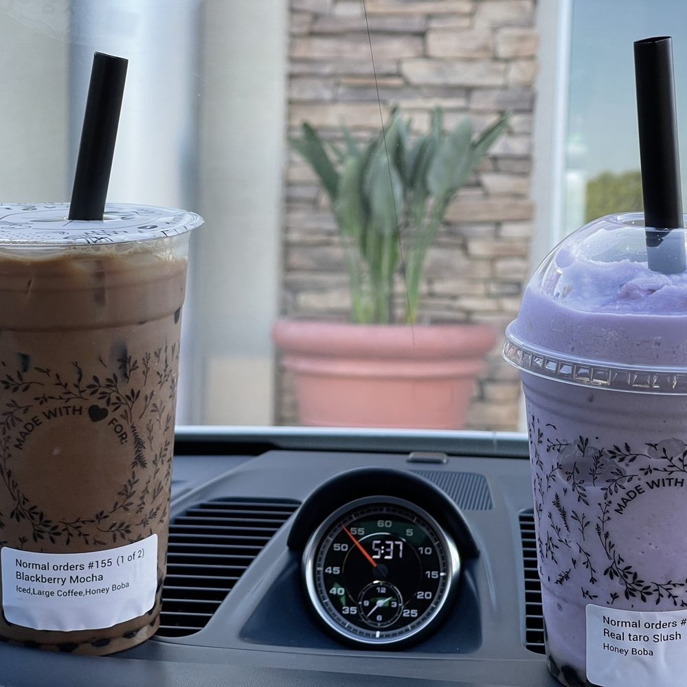 Jamba - Blackberry mocha and taro slush - Juice Bars & Smoothies Near Me - Cypress, California Jamba - Blackberry mocha and taro slush - Juice Bars & Smoothies Near Me - Cypress, California