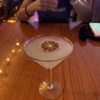 Below Deck Bar - Cucumber gimlet - Dive Bars Near Me - Tomball, Texas